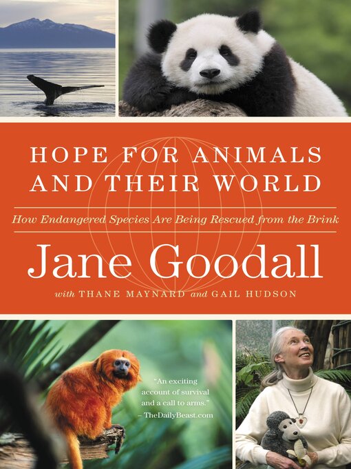 Title details for Hope for Animals and Their World by Jane Goodall - Available